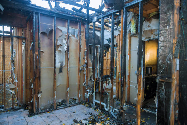 Professional Fire Damage Assessment technician working in Baldwin, GA